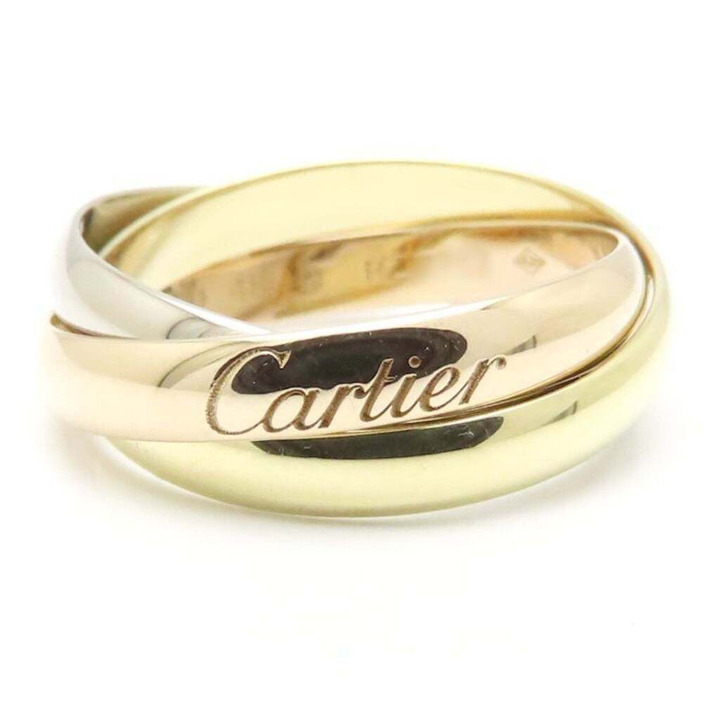 CARTIER 18k Gold Trinity Ring #48